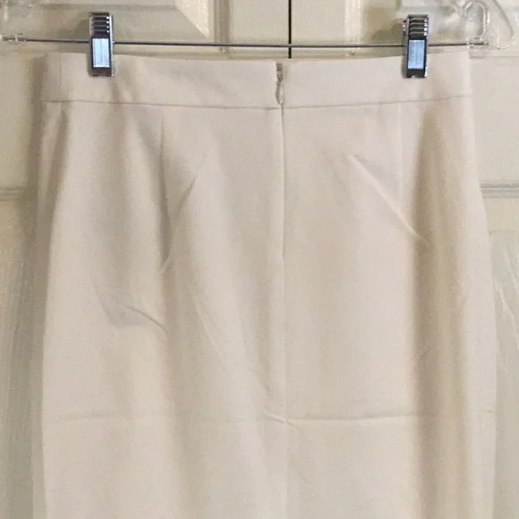 J Crew White Pencil Skirt - Picture 3 of 7